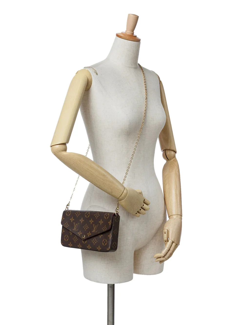 Louis Vuitton Pre-Owned Borsa a tracolla Felicie con monogramma 2021-2024 | Pre-owned | Image 2