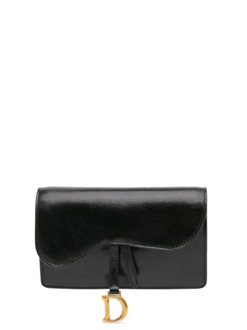 Christian Dior Pre-Owned شنطة وسط 'سادل باوتش' جلد 2019