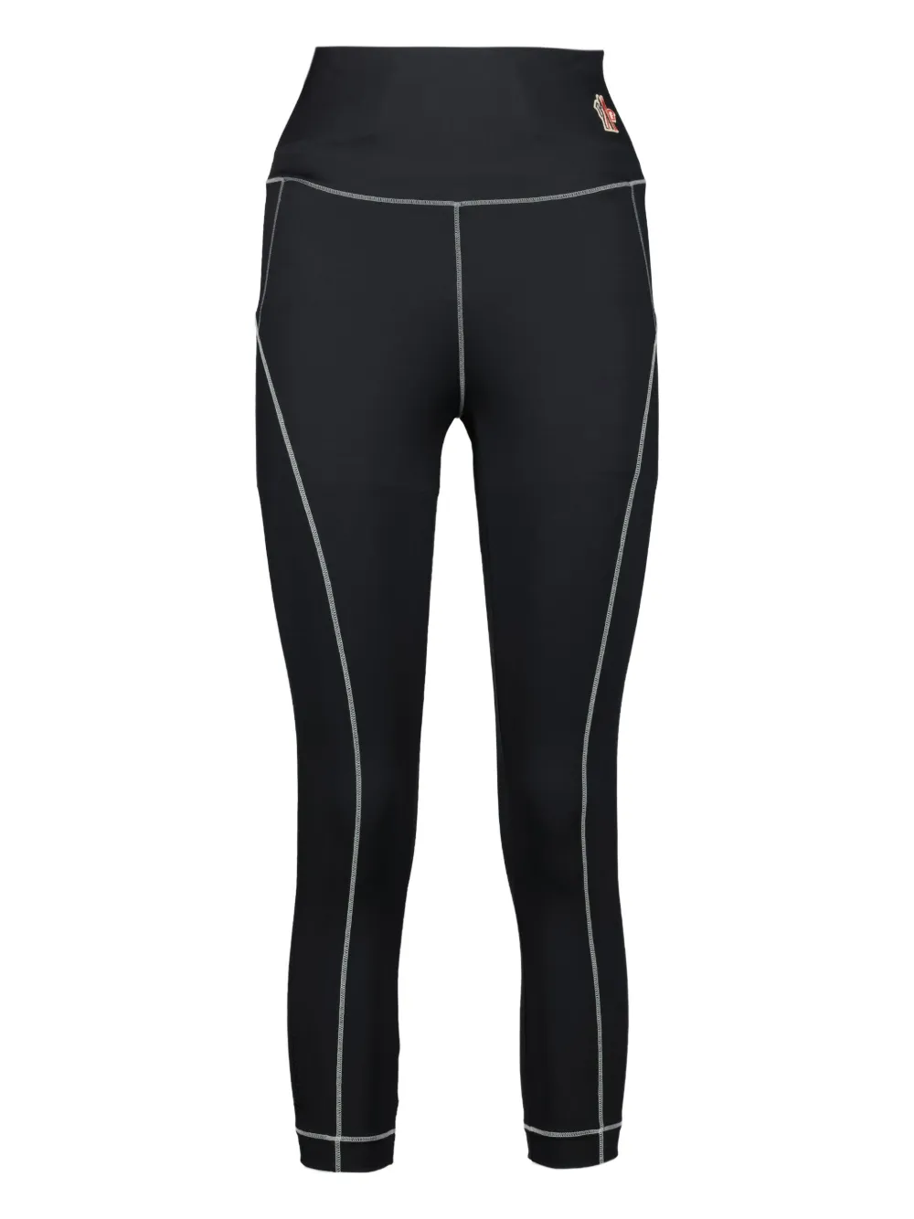 Moncler Grenoble Legging met logopatch Zwart
