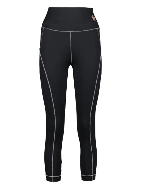 Moncler Grenoble logo-patch leggings