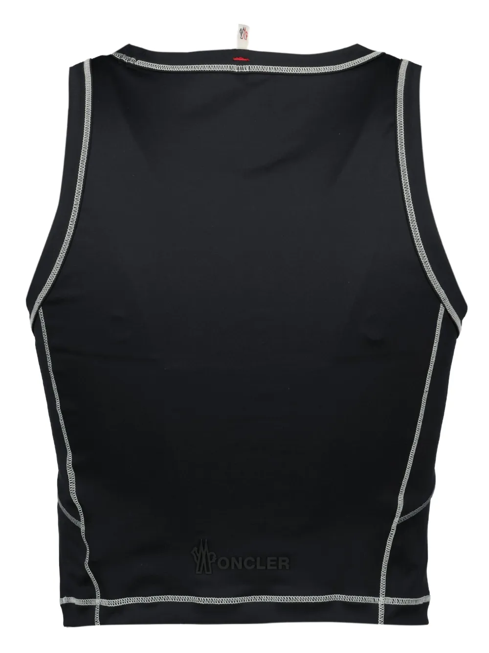 Moncler Grenoble Tanktop met logo Zwart