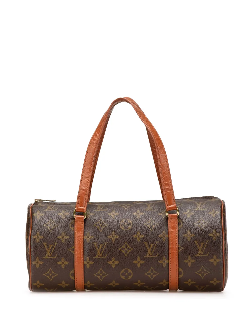 Louis Vuitton Pre-Owned 1991 モノグラム パピヨン 30 ハンドバッグ - ブラウン Louis Vuitton Pre-Owned 1991 モノグラム パピヨン 30 ハンドバッグ - ブラウン