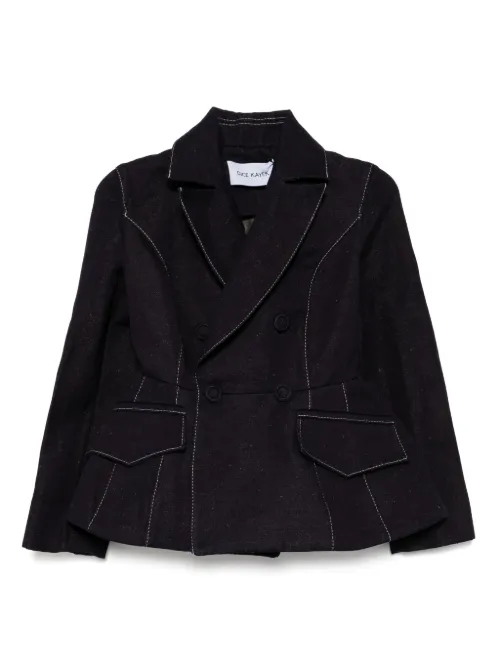 Dice Kayek veste en jean - Bleu - Dice Kayek - Modalova