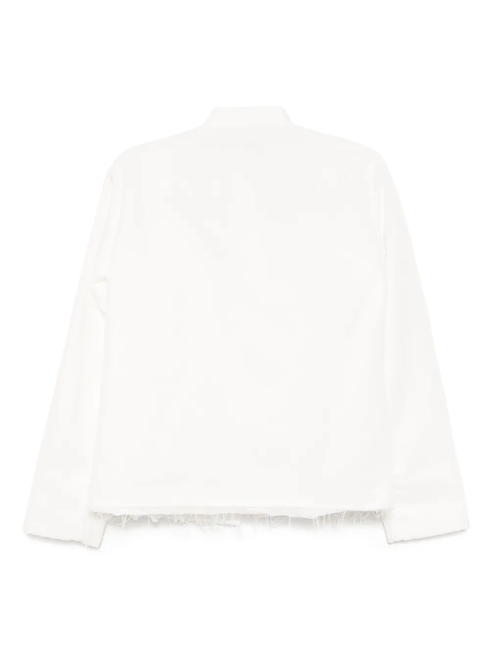Black Comme Des Garçons chamarra con cuello alzado | Chamarras cortas | Image 2