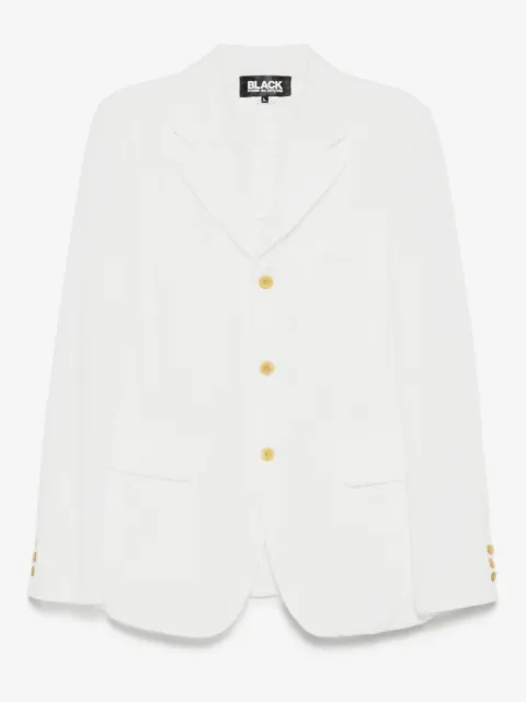 Black Comme Des Garçons single-breasted blazer