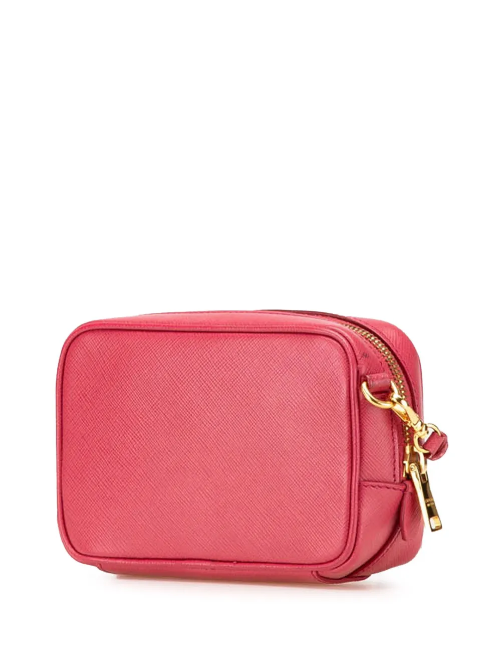 Pre-owned Prada 2000-2024 Mini Saffiano Camera Bag Crossbody Bag