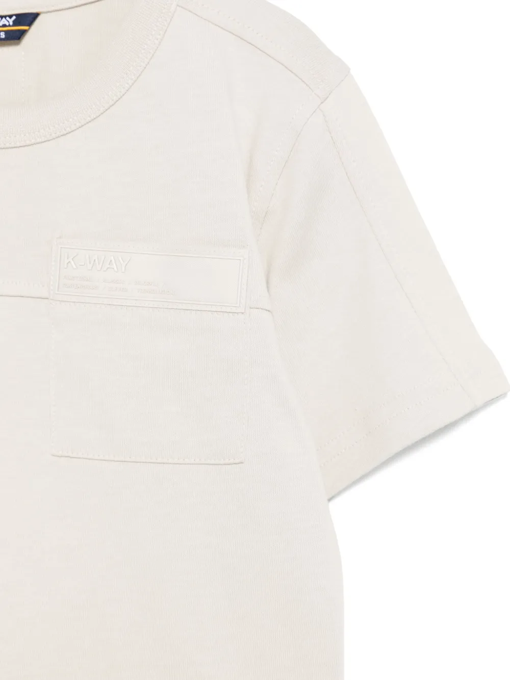 K Way Kids Fanton T-shirt Beige