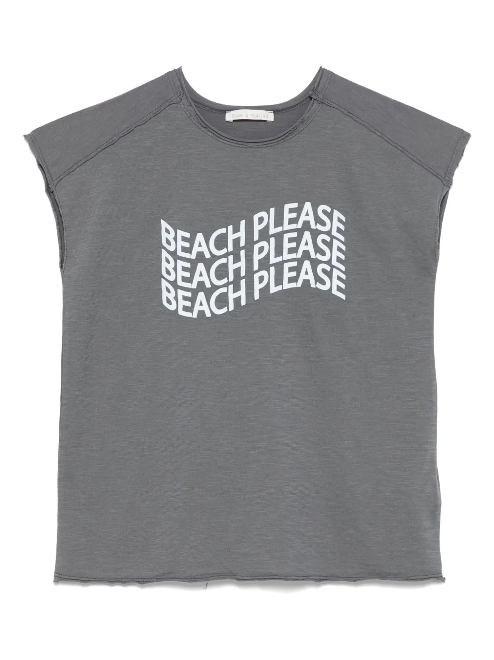 Zhoe & Tobiah Kids' Slogan-print T-shirt