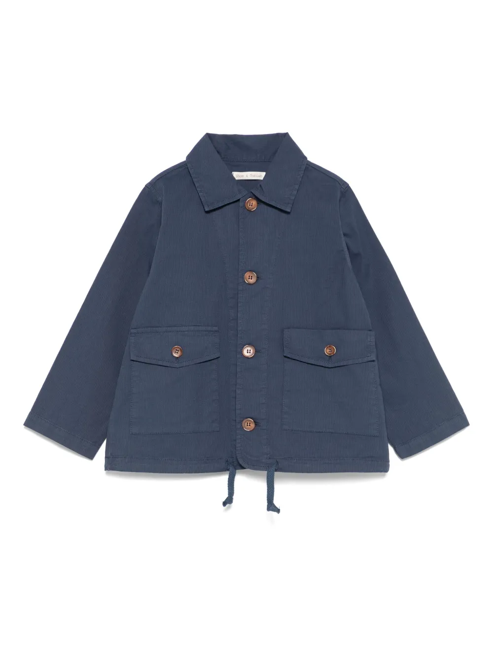 Zhoe & Tobiah Kids' Drawstring Shirt Jacket
