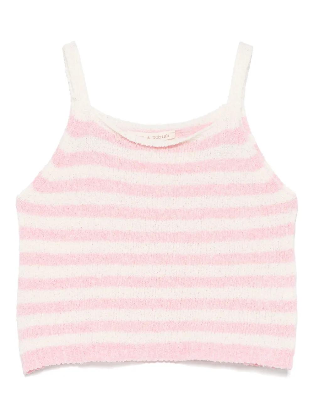 Zhoe & Tobiah Gestreepte tanktop Roze
