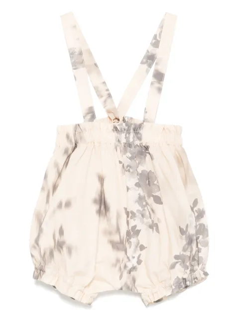 Zhoe & Tobiah floral-print dungaree