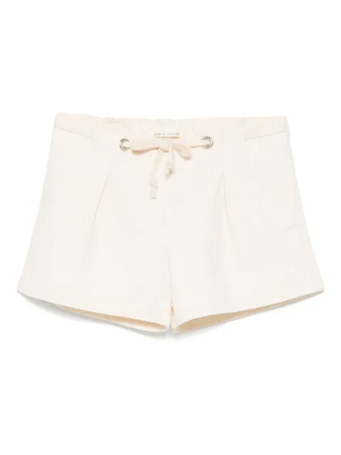 Zhoe & Tobiah pleat-detailed shorts