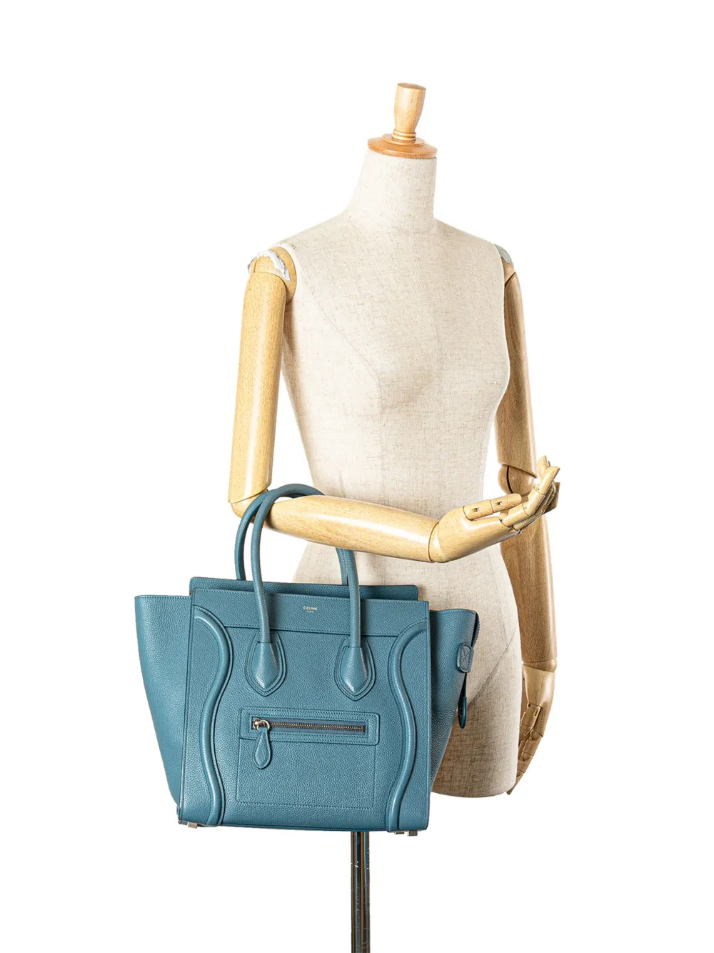 Céline Pre-Owned 1990-2024 Micro Calfskin Luggage tote bag | Pre-Owned | Image 2