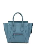 Céline Pre-Owned 1990-2024 Micro Calfskin Luggage tote bag - Blue