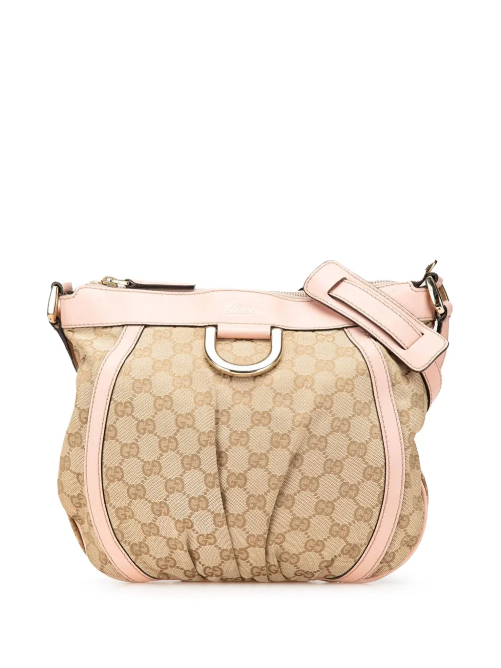 Gucci Pre-Owned 2000-2015 GGキャンバス アビー Dリング ショルダーバッグ - ブラウン Gucci Pre-Owned 2000-2015 GGキャンバス アビー Dリング ショルダーバッグ - ブラウン