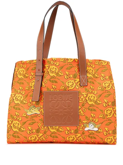 Loewe Pre-Owned 2019 Paulas Ibiza Canvas Floral Print tote bag