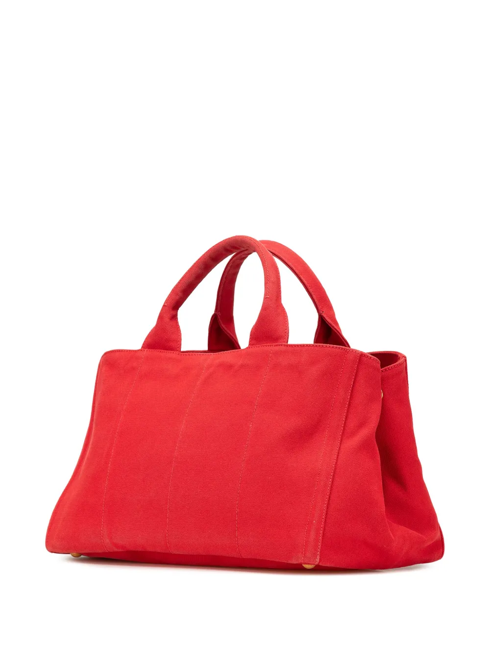 Pre-owned Prada 2000-2024 Canvas Canapa Bijoux Satchel