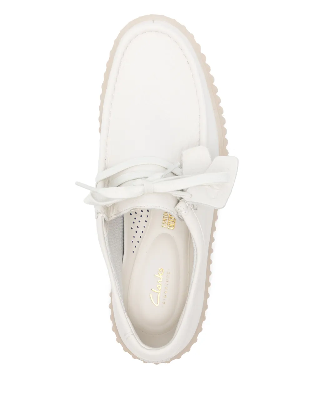 Clarks Originals leather sneakers White
