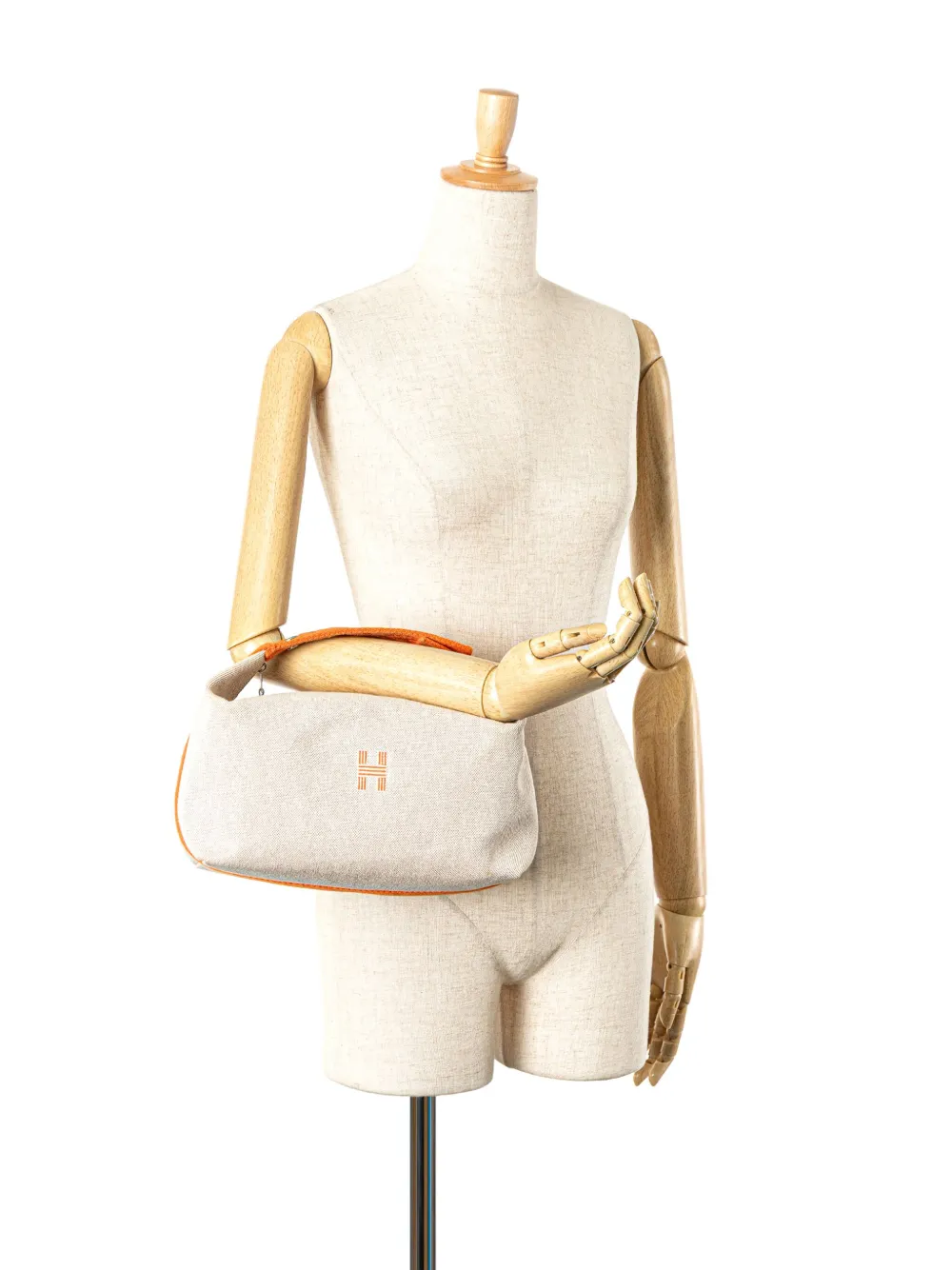 Hermès Pre-Owned 2020-2025 Large Toile Bride a Brac vanity bag | Pre-Owned | Image 2