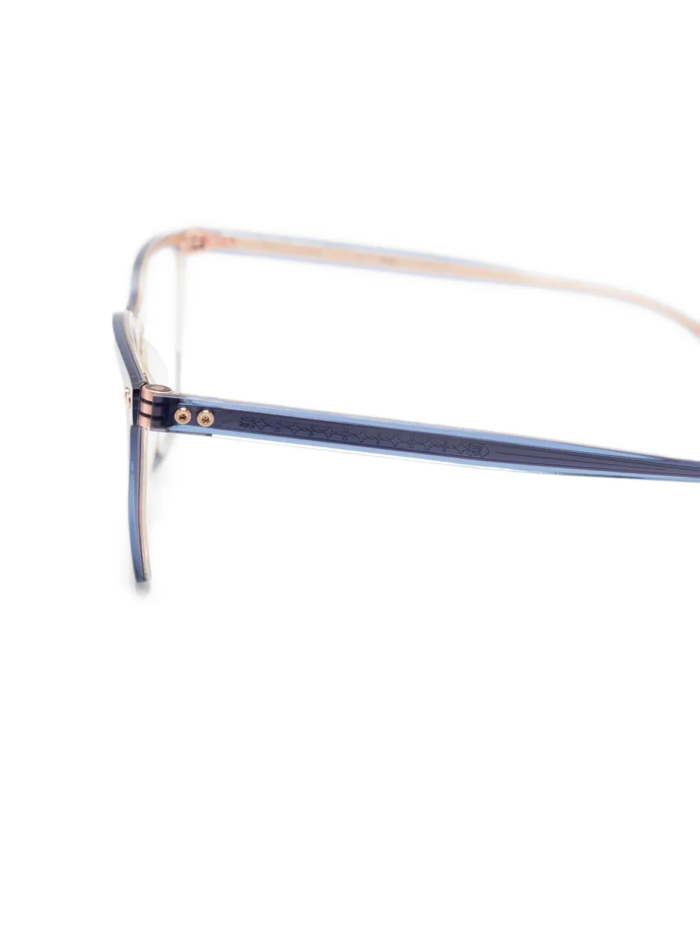 Etnia Barcelona Bril met vierkant montuur Blauw