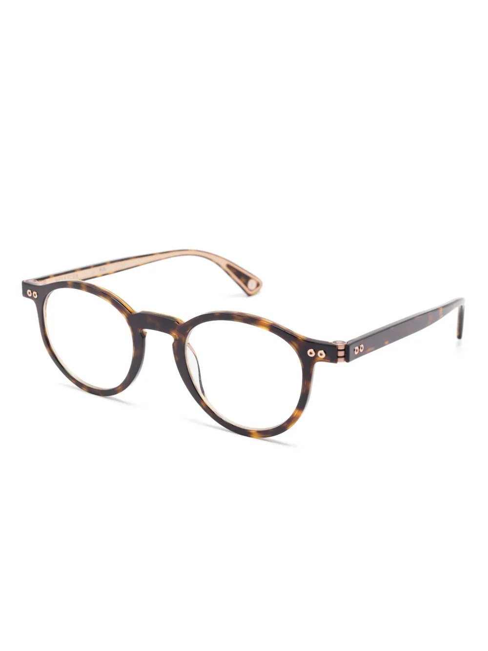 Etnia Barcelona Bril met rond montuur Bruin