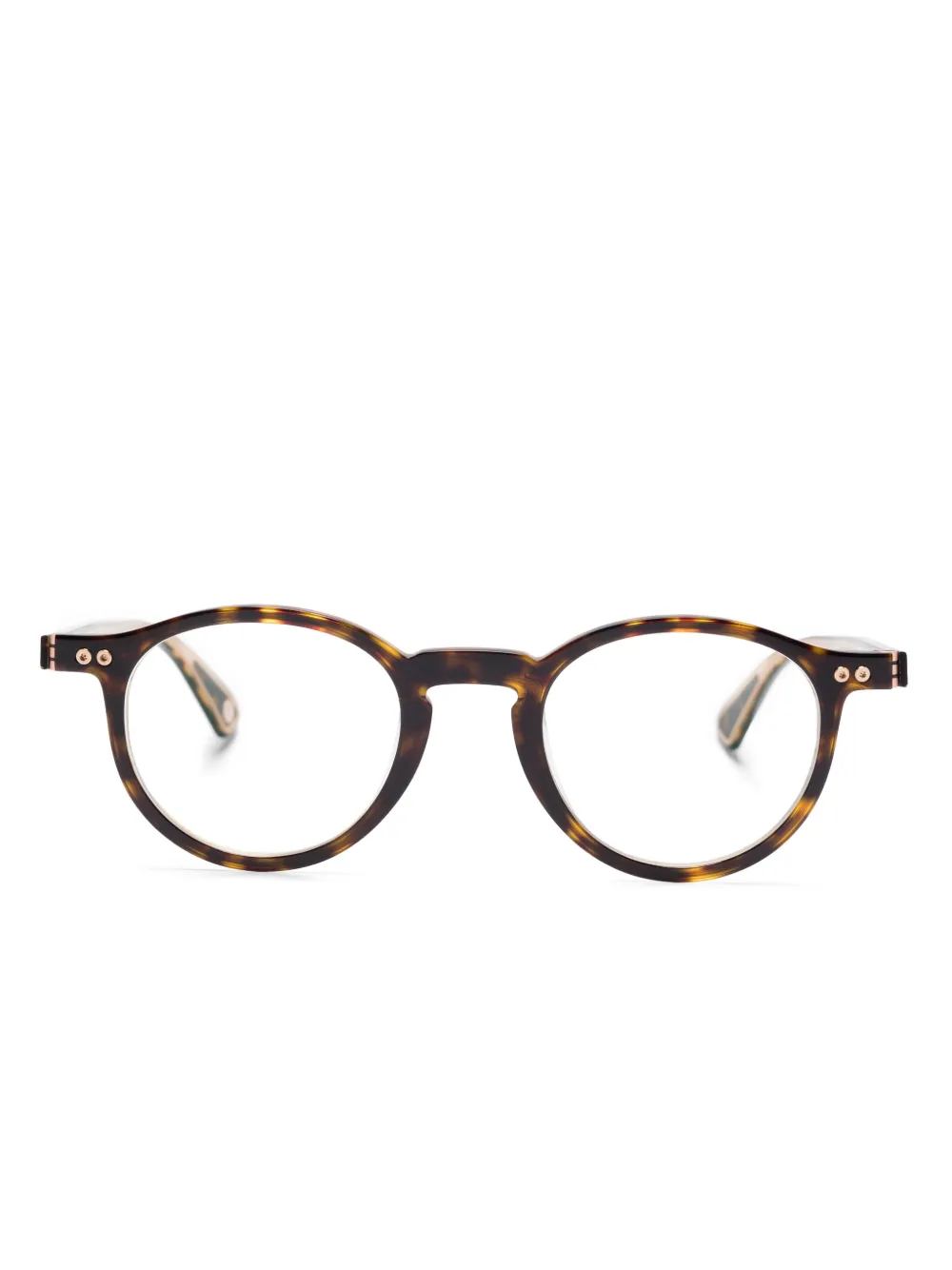 Etnia Barcelona Bril met rond montuur Bruin