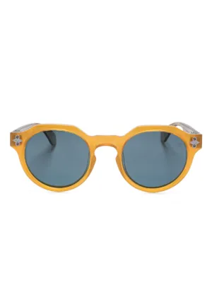 Gucci Eyewear インターロッキングG オーバルフレーム サングラス
