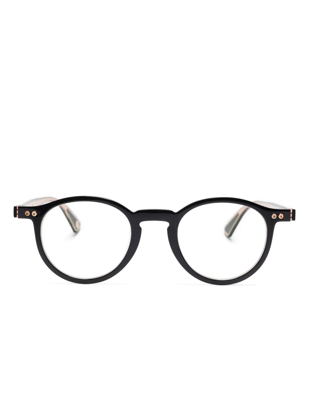 Etnia Barcelona Bril met rond montuur Zwart