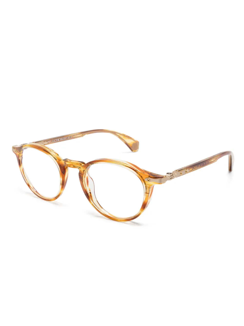 Etnia Barcelona Bril met rond montuur Bruin