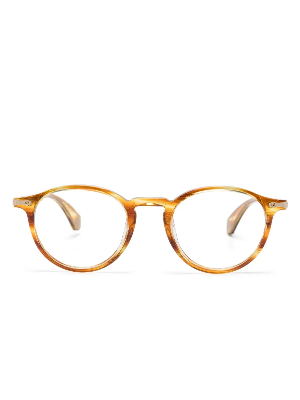 Etnia Barcelona Bril met rond montuur Bruin