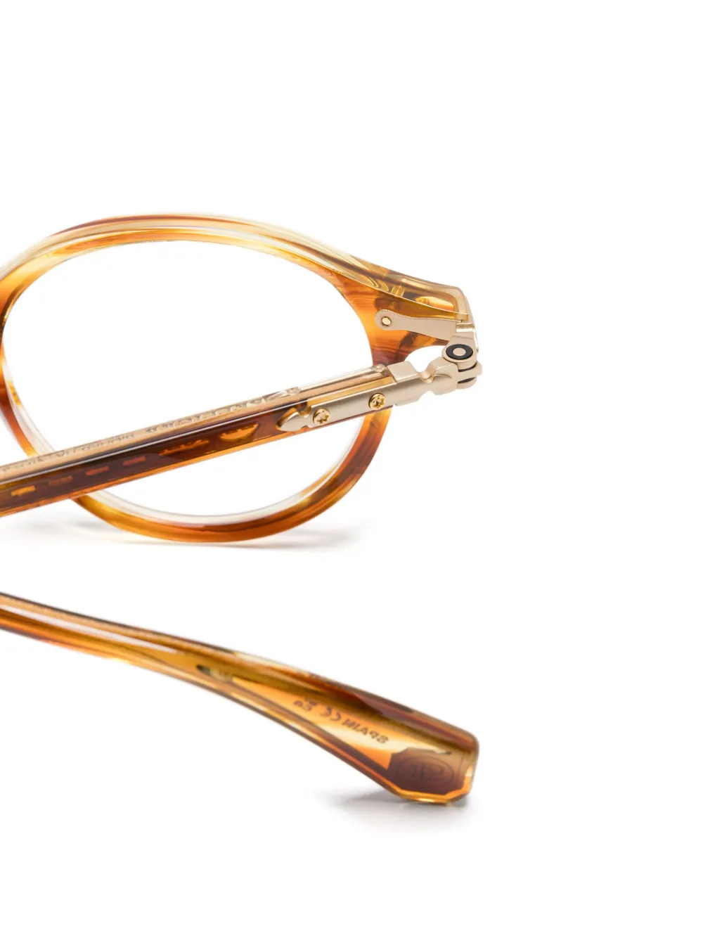 Etnia Barcelona Bril met rond montuur Bruin