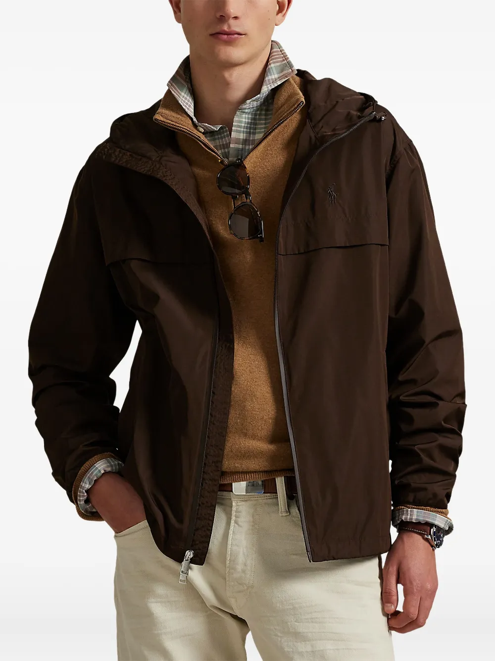 Polo Ralph Lauren Jack met capuchon Bruin