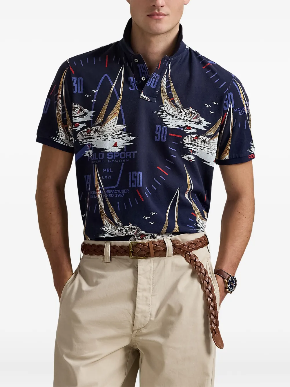 Polo Ralph Lauren Katoenen poloshirt Blauw