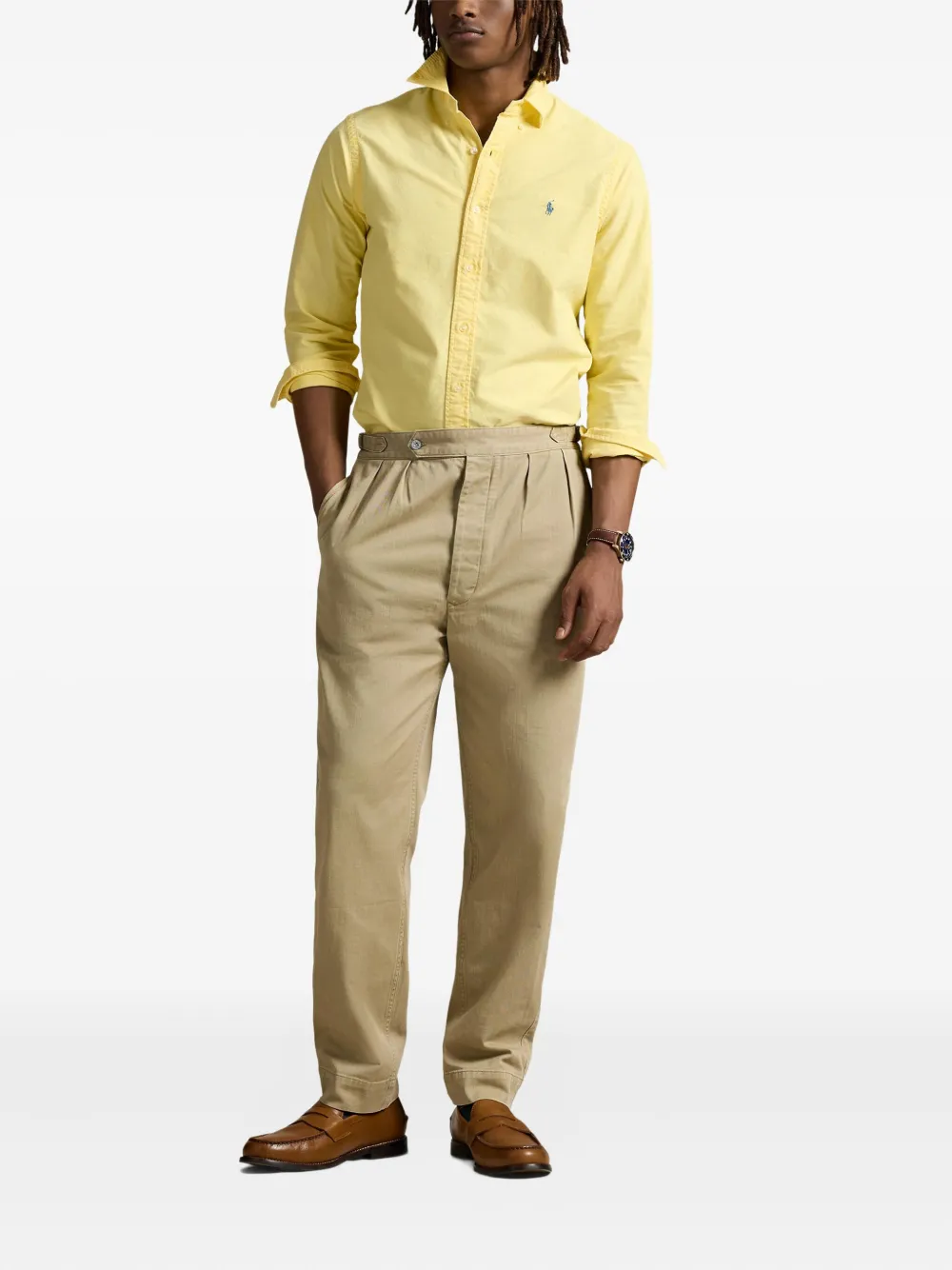 Polo Ralph Lauren Button-down overhemd Geel
