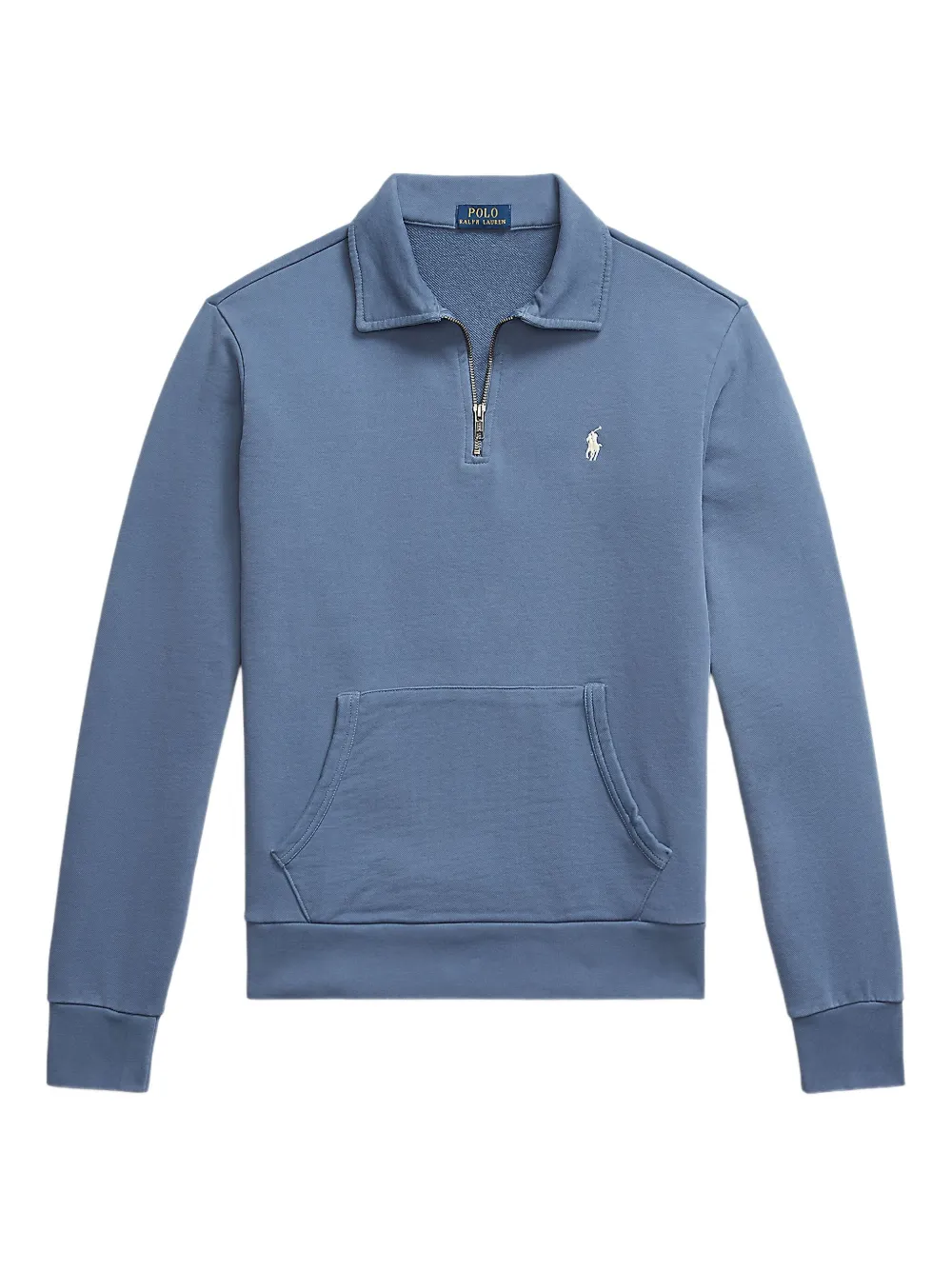 Polo Ralph Lauren Loopback fleece sweater Blauw