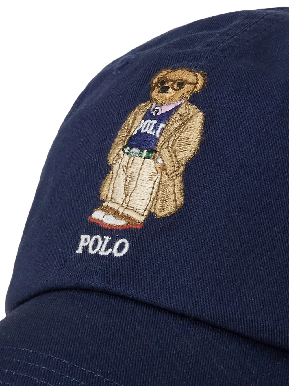 Polo Ralph Lauren Pet met print Blauw