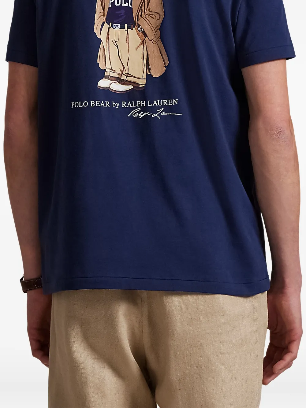 Polo Ralph Lauren Katoenen T-shirt Blauw