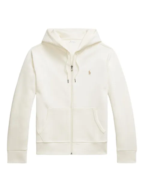 Polo Ralph Lauren هودي بسحاب وحياكة مزدوجة