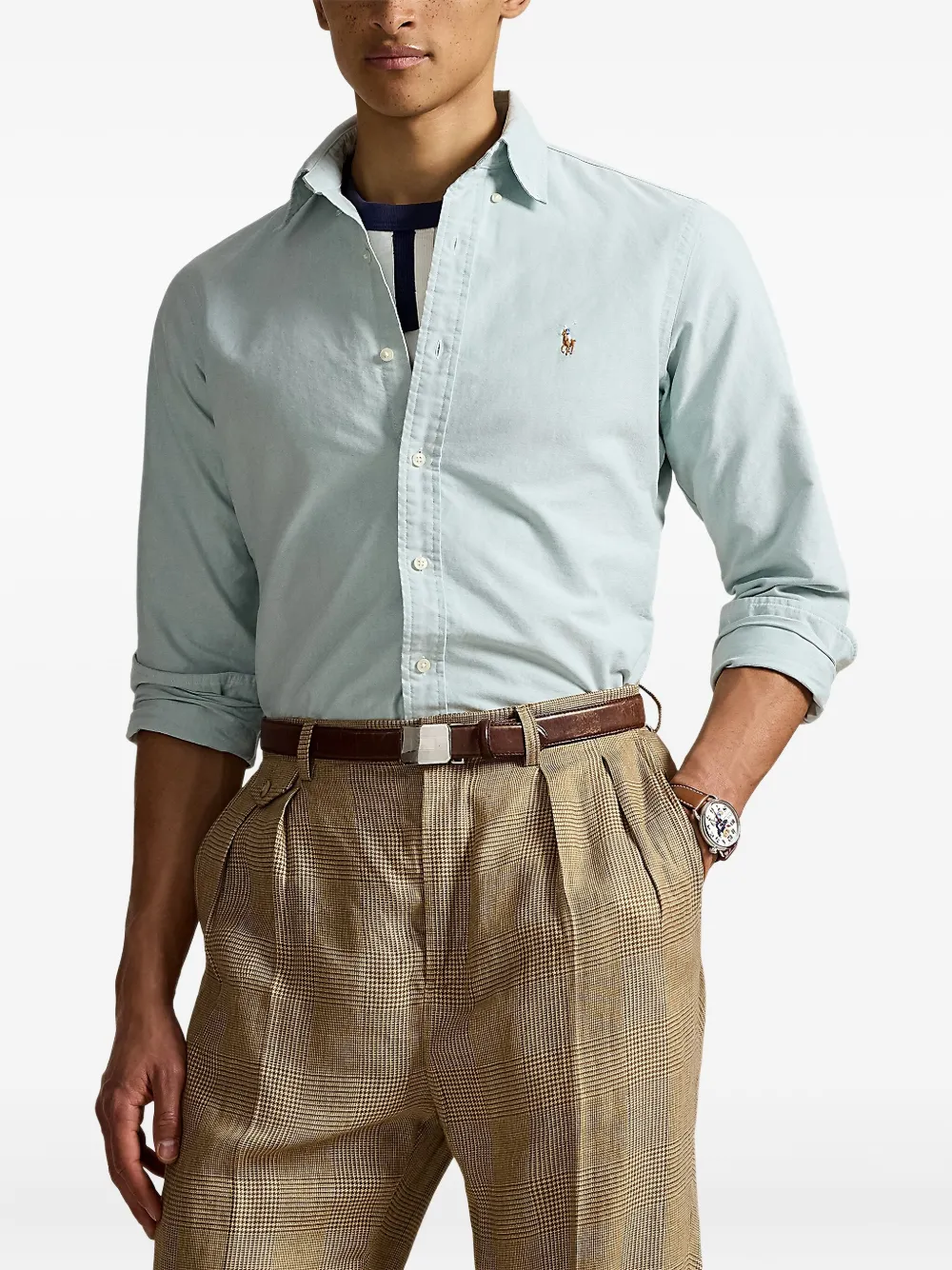 Polo Ralph Lauren Katoenen overhemd Groen