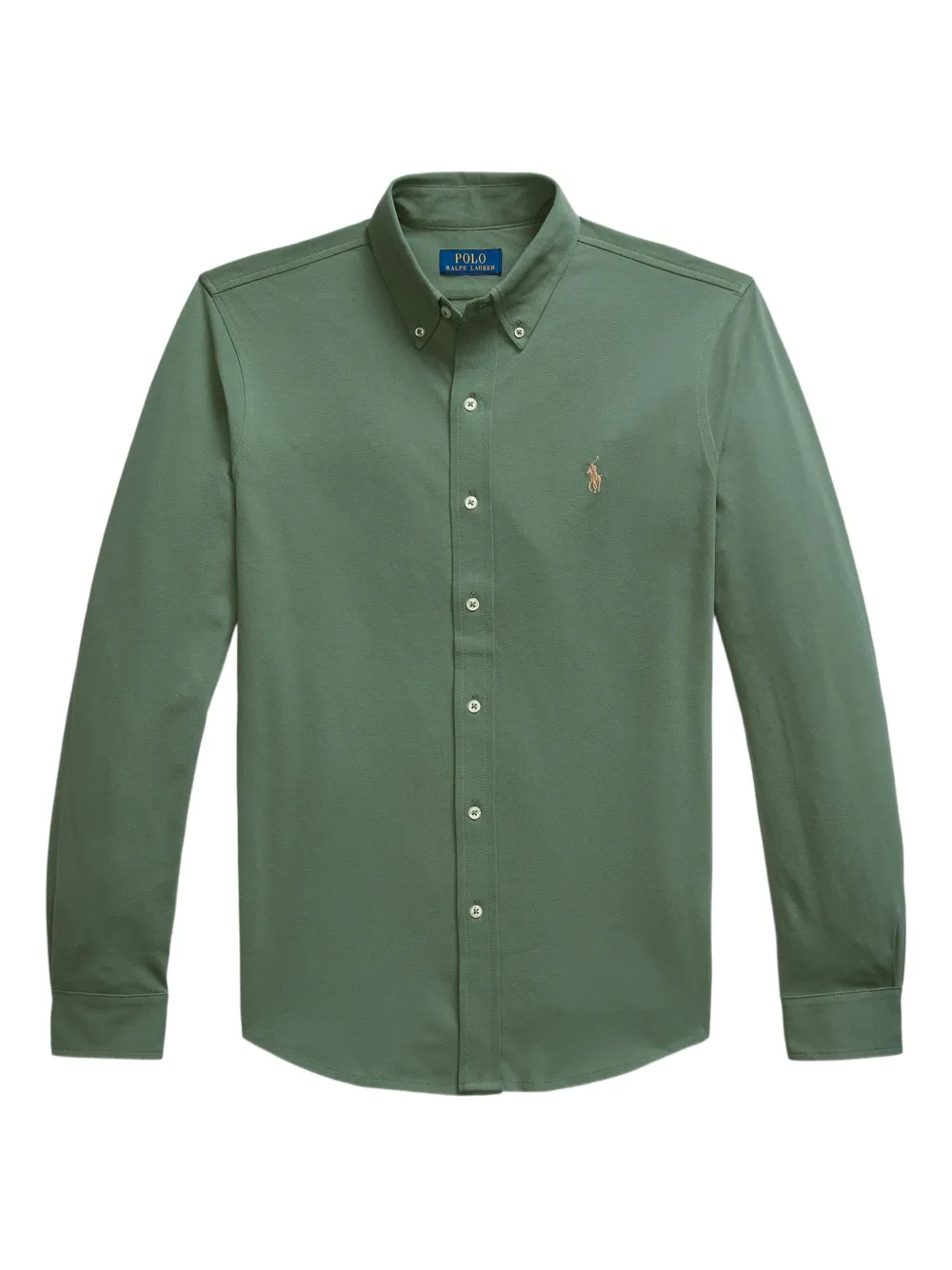 Polo Ralph Lauren フェザーウェイト メッシュシャツ - グリーン Polo Ralph Lauren フェザーウェイト メッシュシャツ - グリーン
