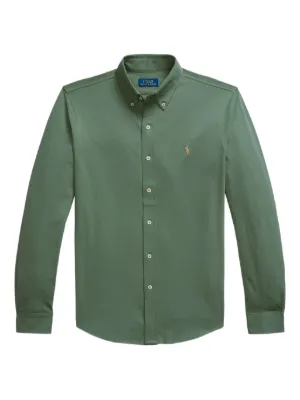 Polo Ralph Lauren long-sleeved Oxford Shirt | Green | FARFETCH