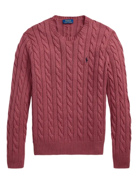 Polo Ralph Lauren cable-knit crew-neck jumper