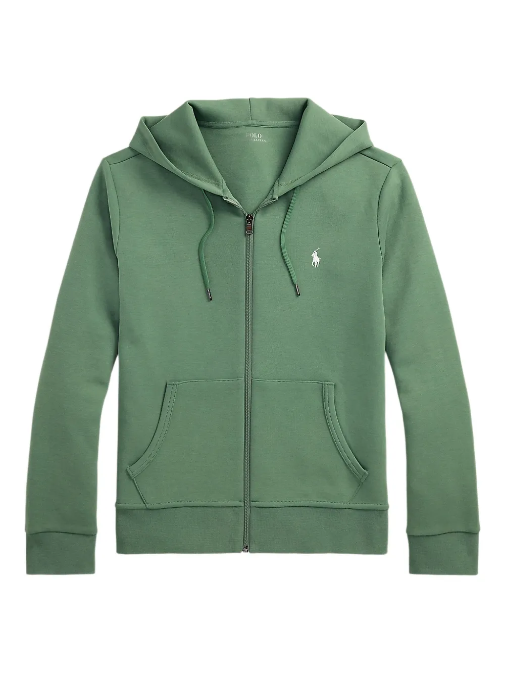 Polo Ralph Lauren ダブルニット ジップアップ パーカー - グリーン Polo Ralph Lauren ダブルニット ジップアップ パーカー - グリーン