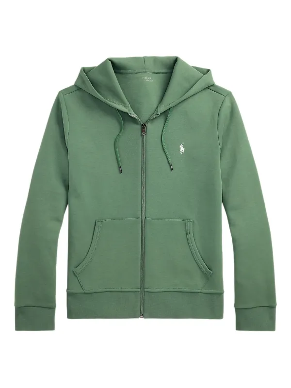 Polo Ralph Lauren ダブルニット ジップアップ パーカー | グリーン