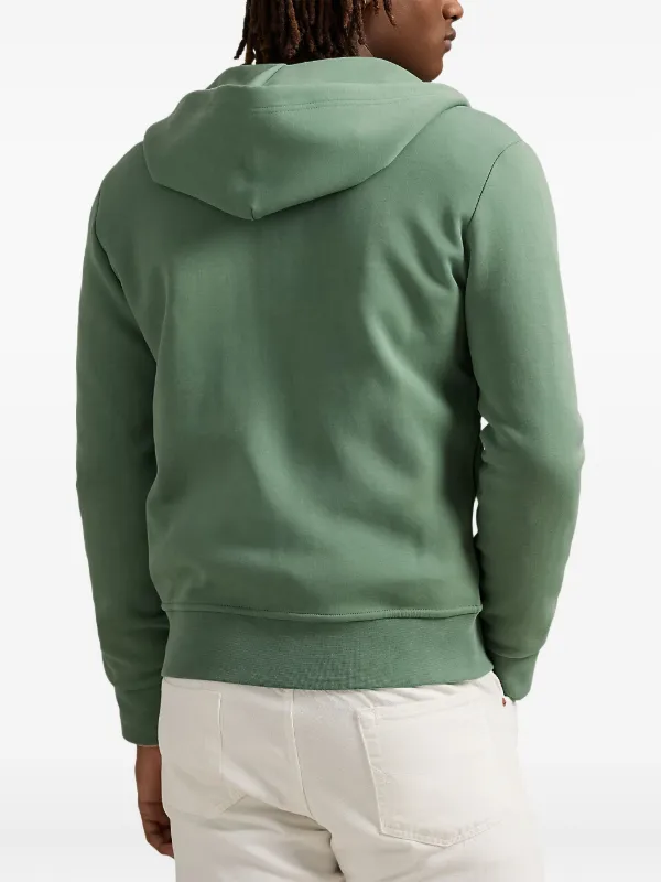 Polo Ralph Lauren ダブルニット ジップアップ パーカー | グリーン