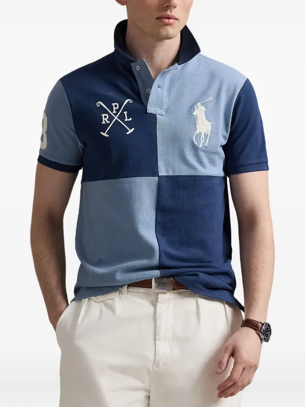 Polo Ralph Lauren Big Pony Polo Shirt | Blue | FARFETCH ZA