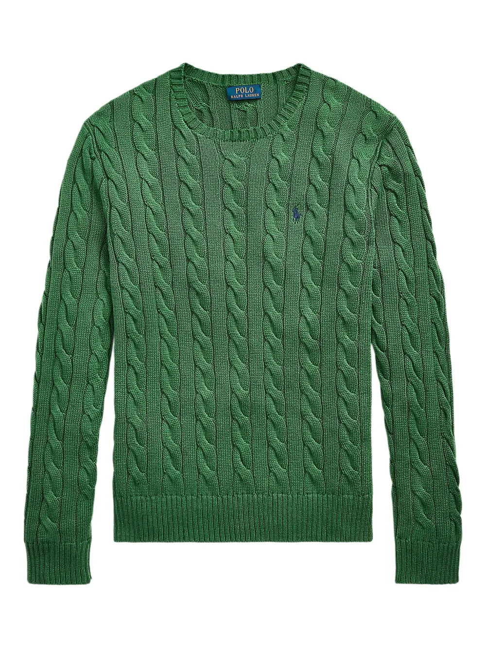 Polo Ralph Lauren Kabelgebreide katoenen trui Groen