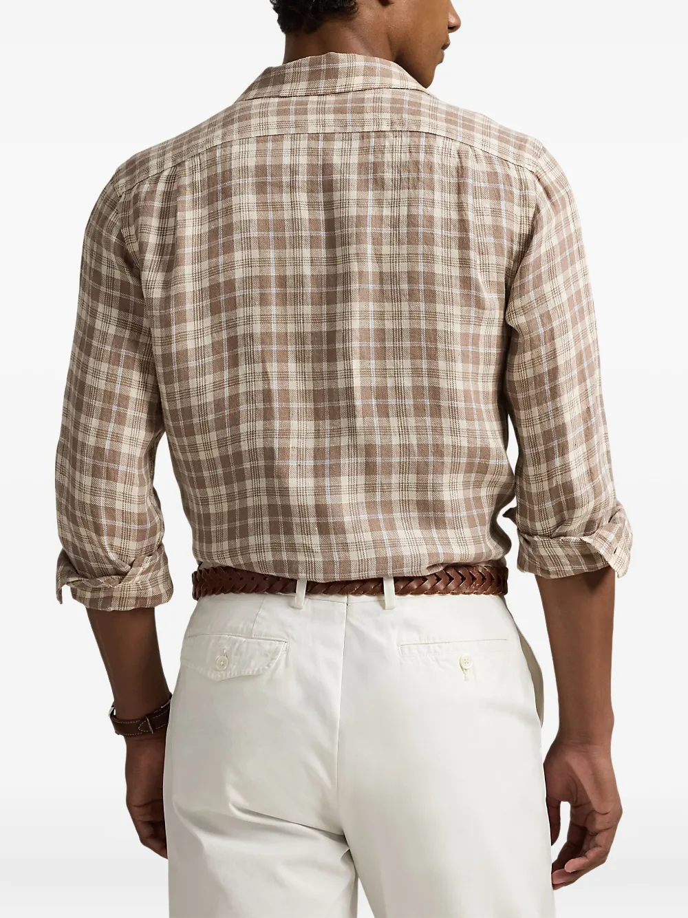 Polo Ralph Lauren Linnen overhemd Beige