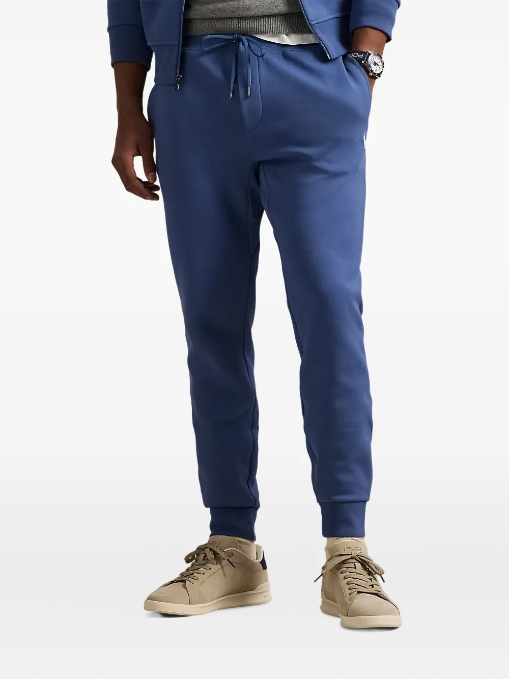 Polo Ralph Lauren Trainingsbroek met toelopende pijpen Blauw