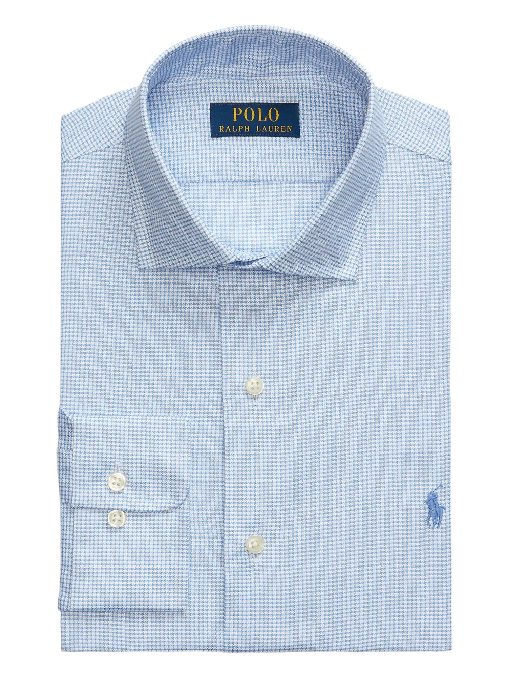 Polo Ralph Lauren ミニチェック シャツ - ブルー Polo Ralph Lauren ミニチェック シャツ - ブルー